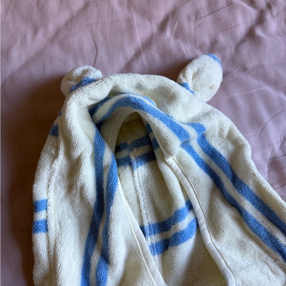 Sunnylife kids hooded towel blue stripe - Picture 5 of 6